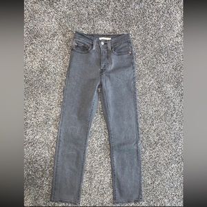 Levi’s size 24, straight leg